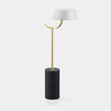 Volteggio Marble Base Luxury Floor Lamp, view 3
