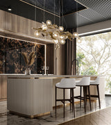 Caffe Latte Moka Bar Chair in a room setting