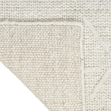 Wander Ivory Grey Wool Luxury Rug, available from Touched Interiors UK