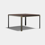 Windsor Metal Leg Luxury Dining Table, alternative angle