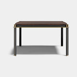 Windsor Metal Leg Luxury Dining Table, alternative angle