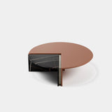 Wren Lacquer and Marble Luxury Coffee Table, alternative angle