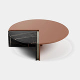Wren Lacquer and Marble Luxury Coffee Table, alternative angle