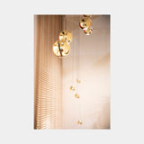 Zaffiro Sphere Luxury Suspension Lamp, view 6