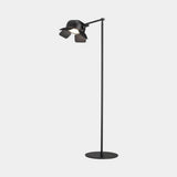 Zampetta Articulated Luxury Floor Lamp, shown in burnished brass