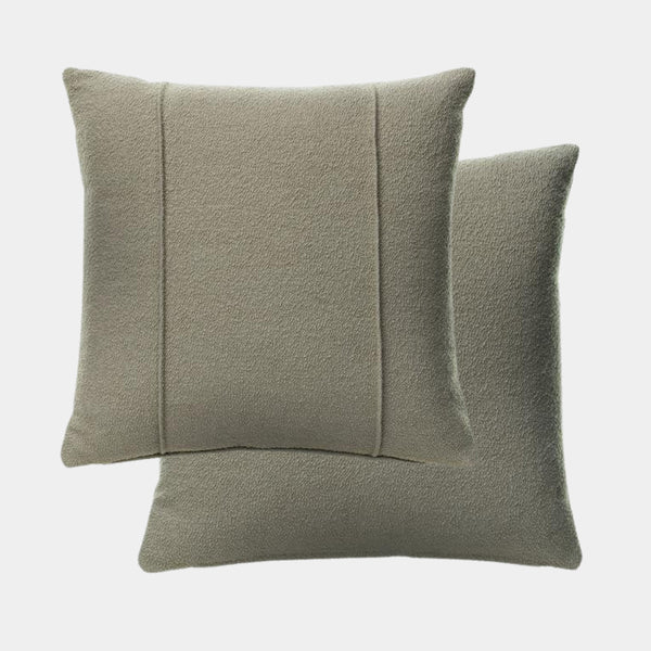 Allegra Natural Tailored Cushion with Double French Seam