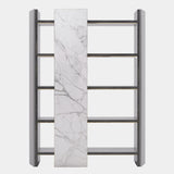 Arnault Marble Bookcase with Illuminated Back
