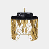 Maison Valentina Koi Vanity Cabinet and Pedestal Sink