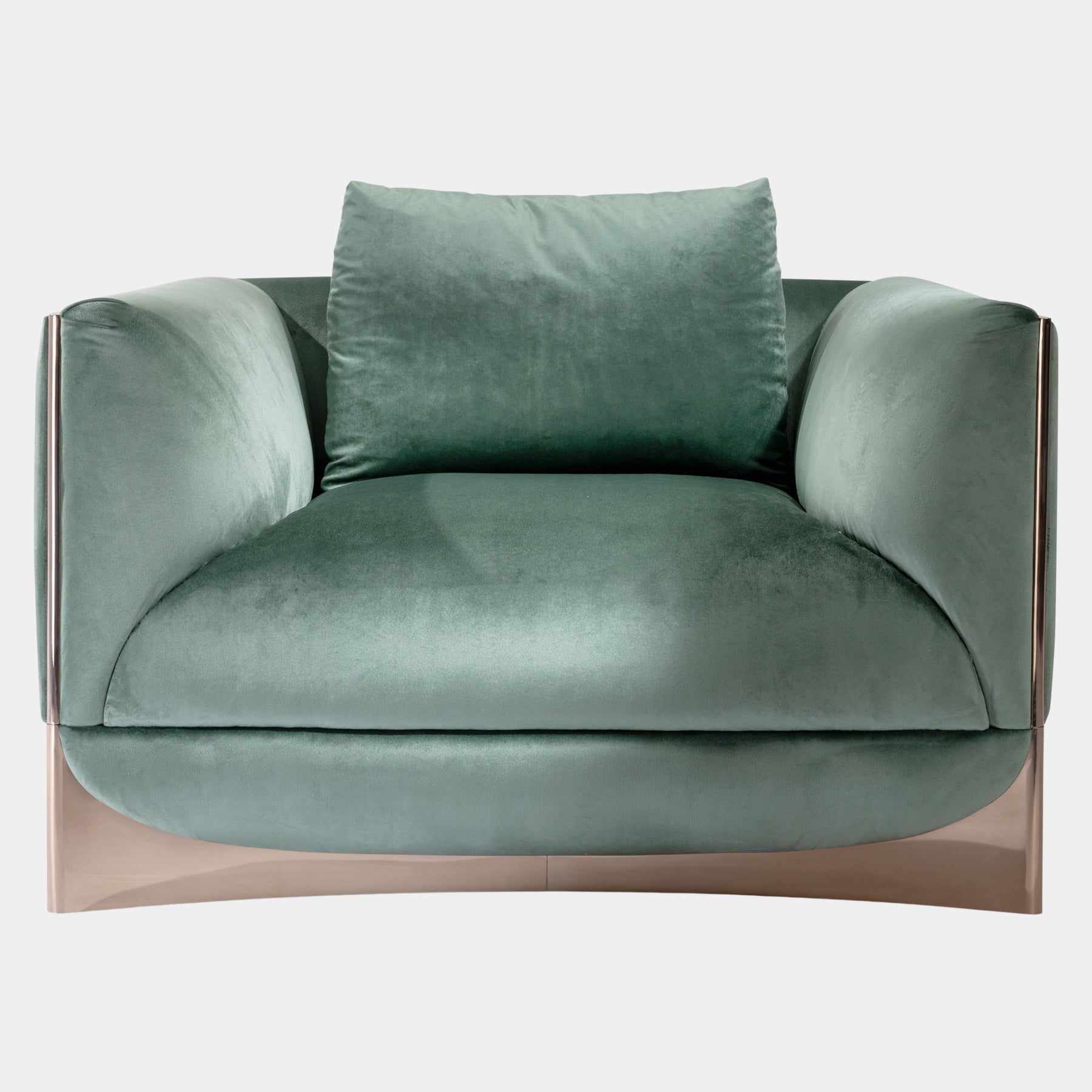 Freyr velvet online armchair