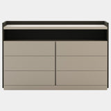 Cálem Chest of Drawers with Upholstered Top