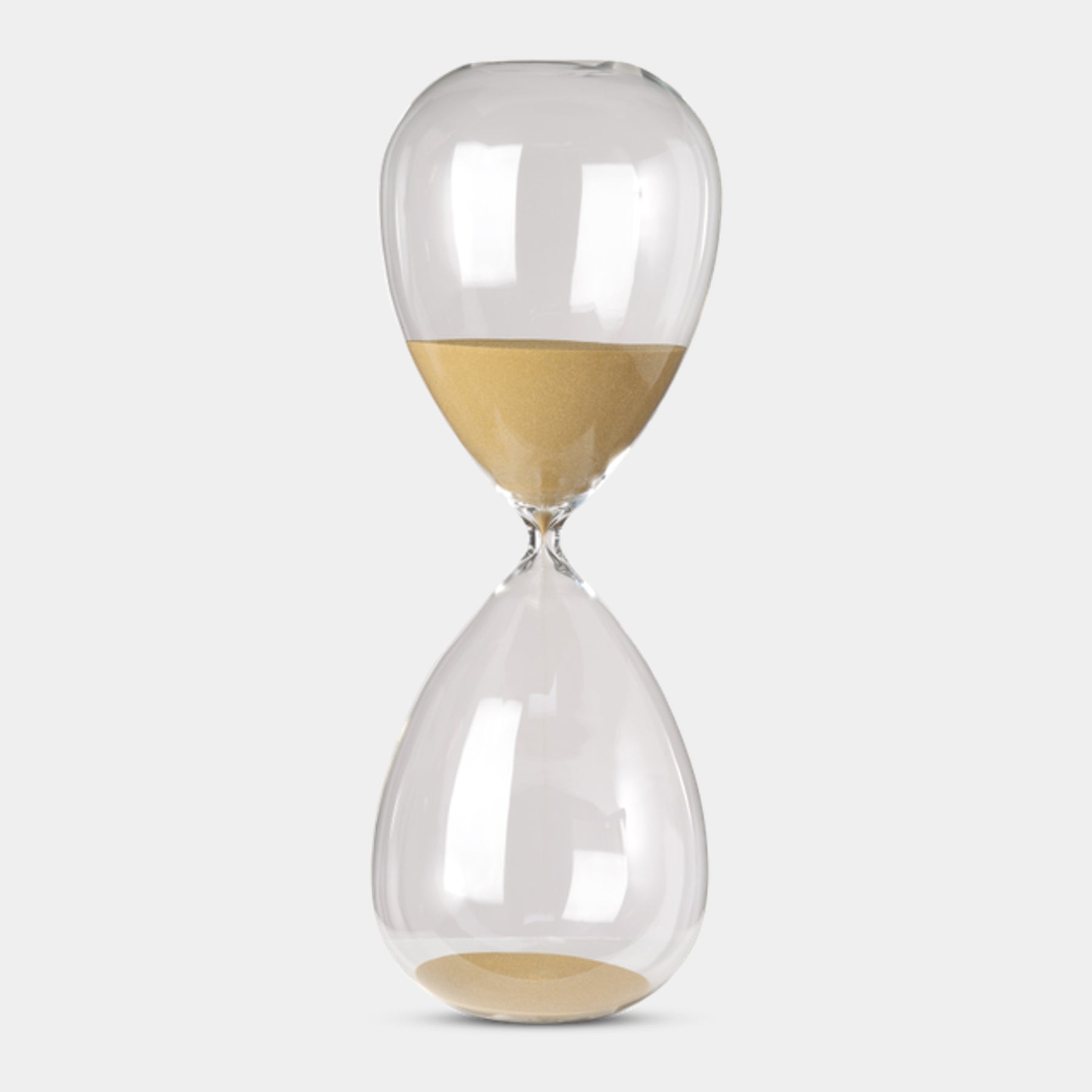 Extra Large Luxury Hourglass with Coloured Sand Touched Interiors
