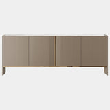 The Private Label Everson Sideboard With Oak Veneer & Brass Details