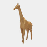 Luxury Gold Leaf Giraffe Statue