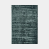 Luxury Silky Smooth Deep Pile Rug, shown in Petrol