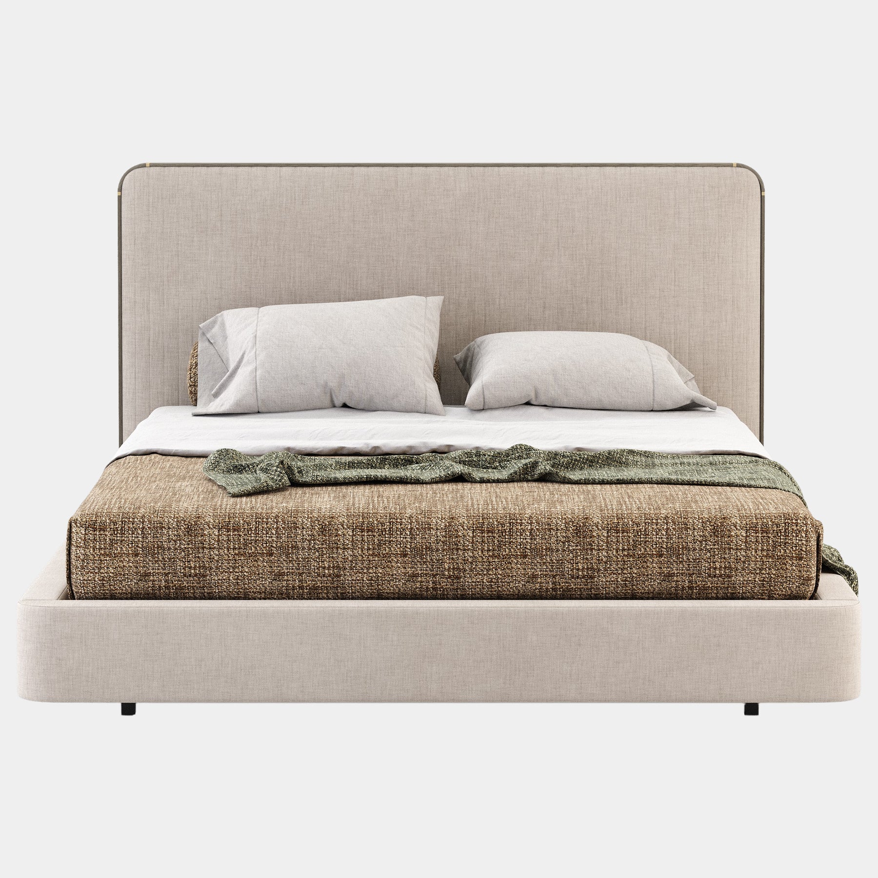 Stowthewold tufted solid wood and upholstered standard bed hot sale