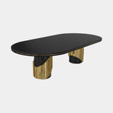 Luxxu Littus Oval Dining Table, view 2