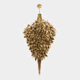 Luxury Home Decor | Rococo Hammered Gold Chandelier