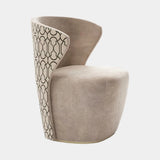 Serenity High Back Occasional Tub Chair, alternative angle