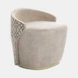 Serenity Low Back Occasional Tub Chair, alternative angle