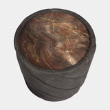Luxury Bedside Table with Marble Top: The Visionnaire Ultrasound Bedside Table boasts a beautiful marble top that adds a touch of timeless elegance to your bedside. This luxurious piece is crafted with the finest materials and meticulous attention to detail.