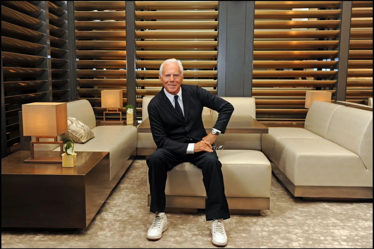 Celebration: How Late Designer Giorgio Armani's Iconic Style Influenced Luxurious Homes and Interiors