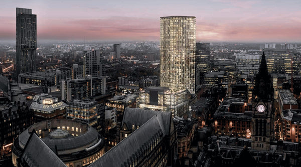 Design Unveiled for £400m ‘World Class’ St Michael’s Tower, Manchester’s First Fully Net-Zero Development
