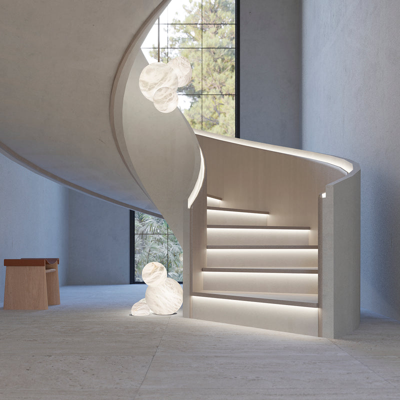 Alabaster Up & Down Luxury LED Pendant Light