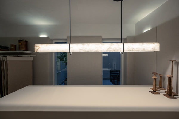 Alabaster Superloft Luxury Lineal LED Pendant Light