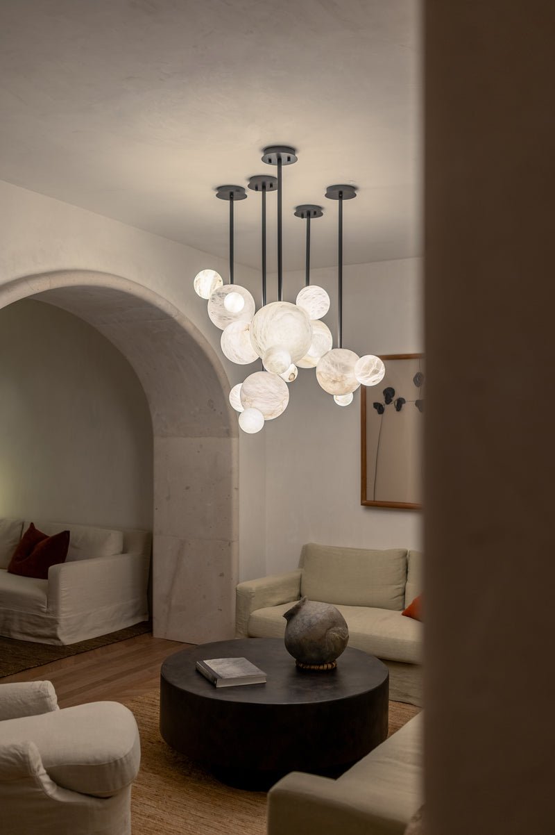 Alabaster Up & Down Luxury LED Pendant Light