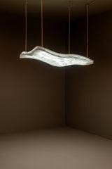 Alabaster Aire Luxury Lineal LED Pendant Light