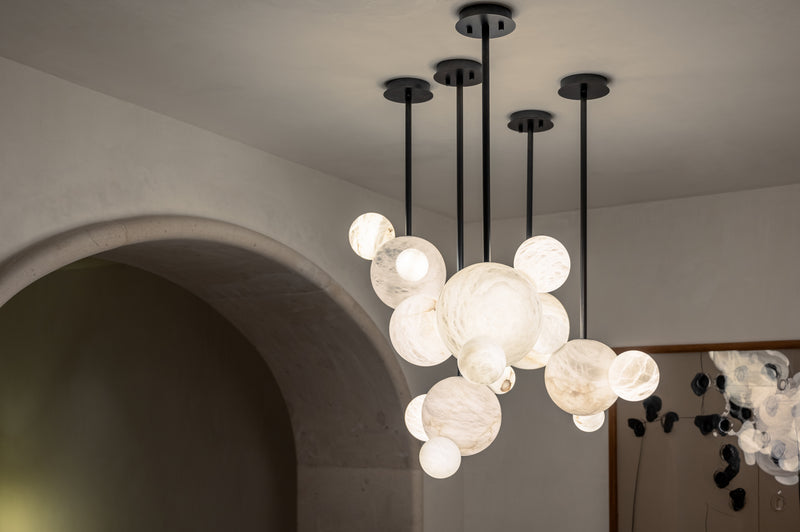 Alabaster Up & Down Luxury LED Pendant Light