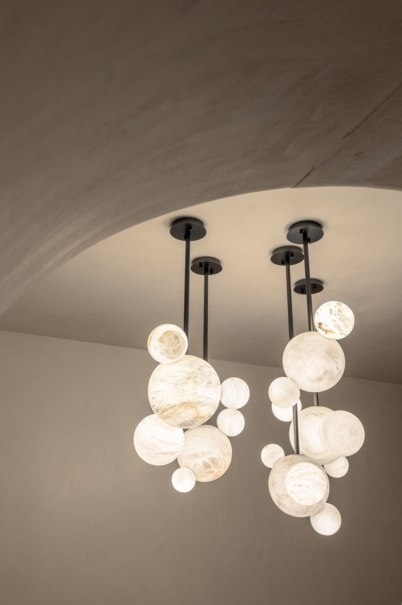 Alabaster Up & Down Luxury LED Pendant Light