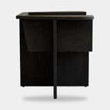 101 Copenhagen Brutus Lounge Chair, Coffee Black Oak (view 4)