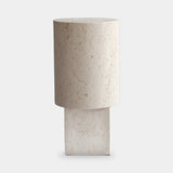 101 Copenhagen Column Table, Limestone
