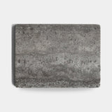 101 Copenhagen Enkei Tray Rectangular, Petit, Silver Travertine
