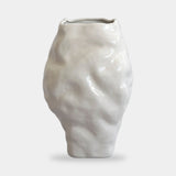 101 Copenhagen Katachi Vase, Medio, High Glaze Birch
