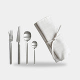 101 Copenhagen Kogei Cutlery, Brushed Steel (16 Pcs)