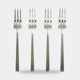 101 Copenhagen Kogei Dessert Fork, Brushed Steel