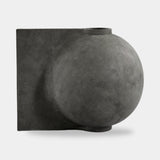 101 Copenhagen Offset Vase, Big, Dark Grey