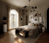 101 Copenhagen Snake Wall Lamp, Burned Black (view 3)