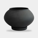 101 Copenhagen Sunao Plant Pot Fat, Medio, Black