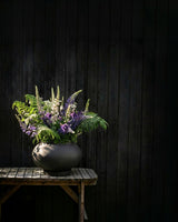 101 Copenhagen Sunao Plant Pot Fat, Medio, Black (view 2)