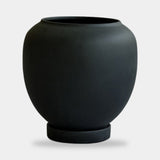 101 Copenhagen Sunao Plant Pot, Medio, Black