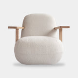 101 Copenhagen Toe Chair, Armrest, Natural Oak / Off White