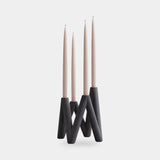 101 Copenhagen W Candle Holder, Black (view 7)