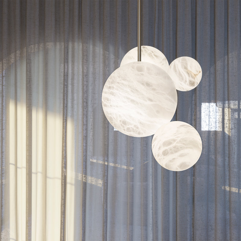 Alabaster Up & Down Luxury LED Pendant Light