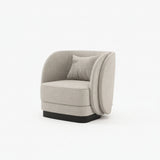 Laskasas Ambrose Armchair: Luxury Armchair with Golden Detailing