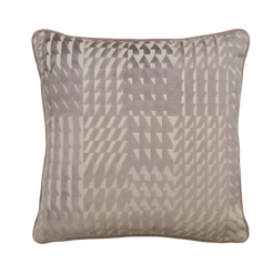 Park Geometric Velvet Cushion