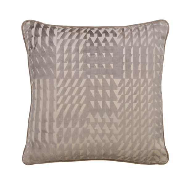 Park Geometric Velvet Cushion