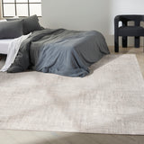 Calvin Klein® Irradiant Silver Rug, available from Touched Interiors UK